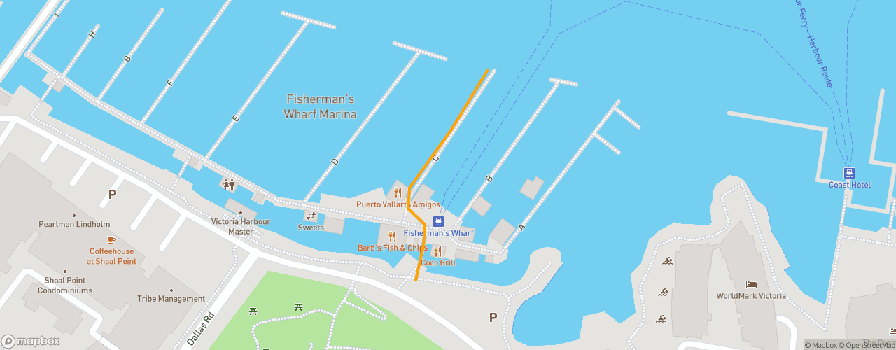 fishermans wharf map preview